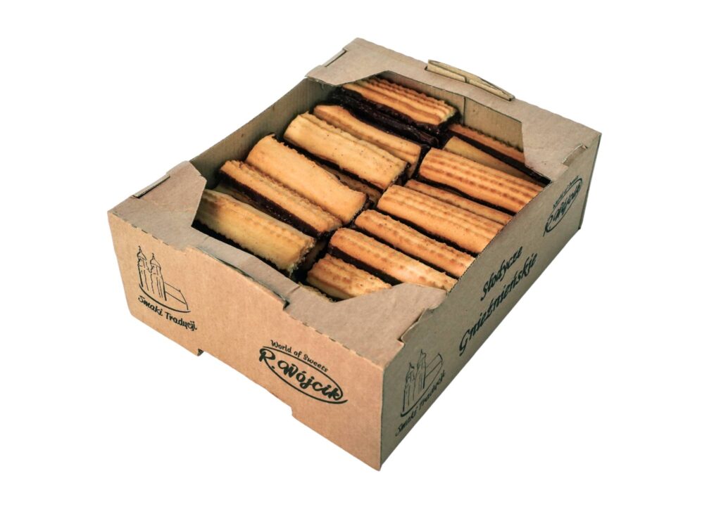 Ciastka domowe z polewą kakaową 1kg