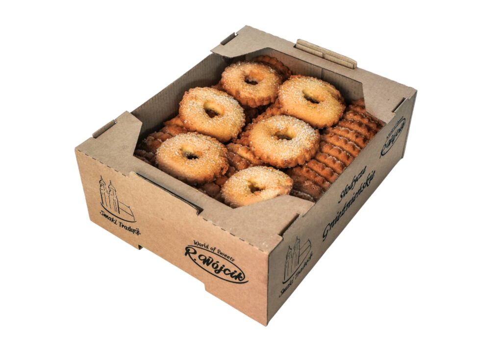 Ciastka kruche posypane cukrem 1kg