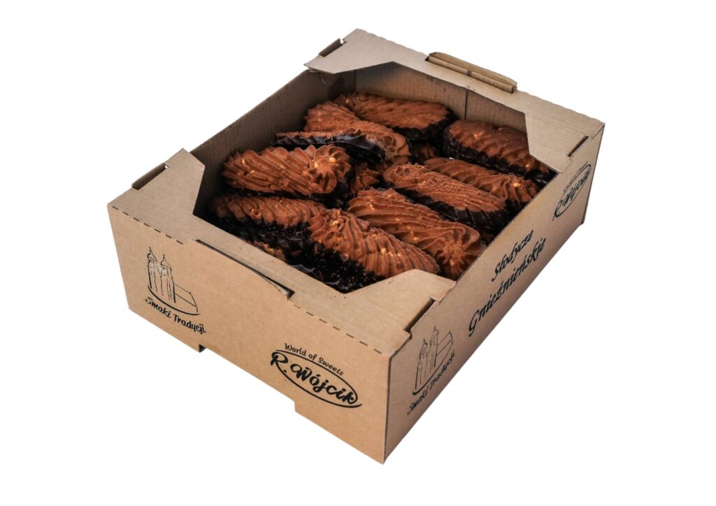 Ciastka szyszka z polewą kakaową 1kg