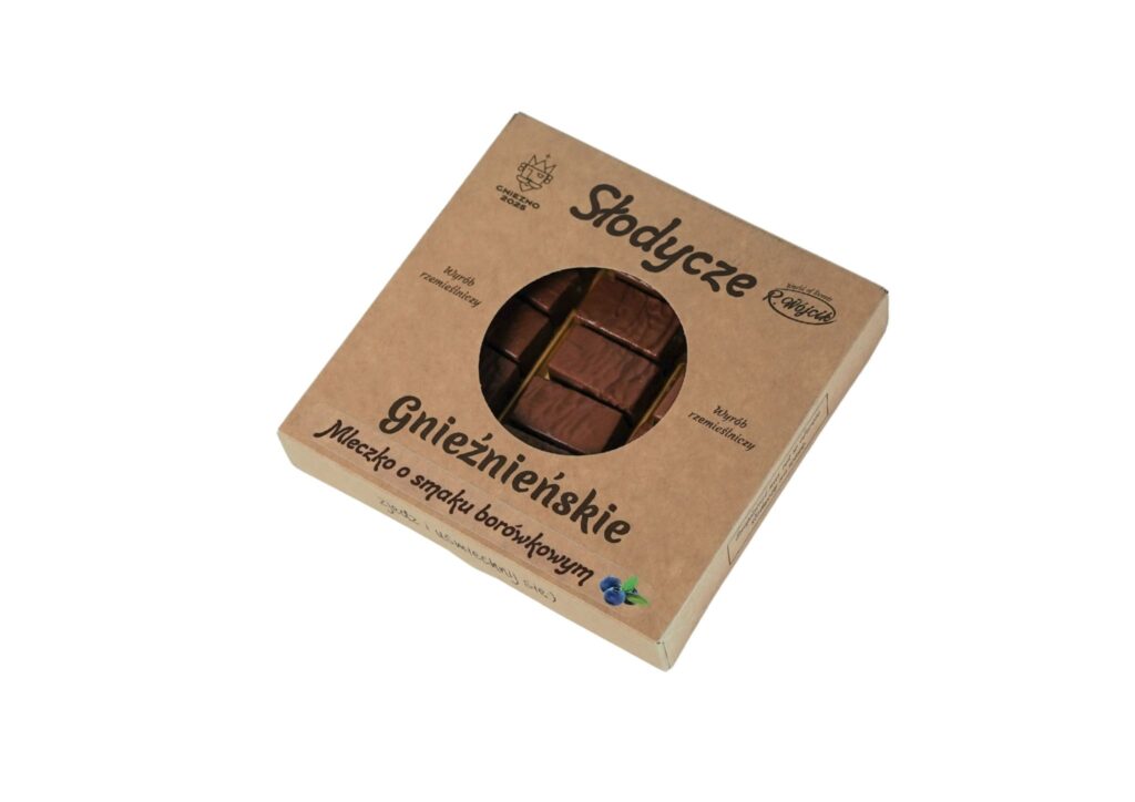 mleczko 180 g o smaku borówki