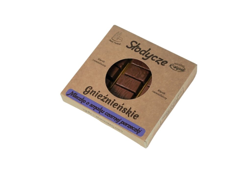 mleczko 180g o smaku czarne porzeczki